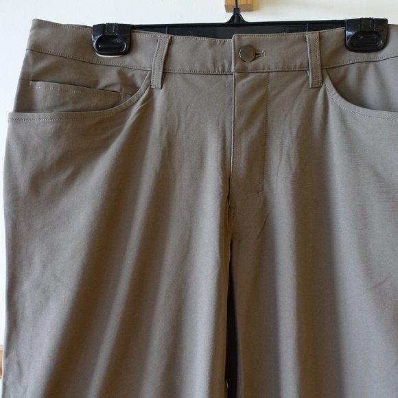 Lululemon Warpstreme ABC Pant Classic 37"L inseam Tall Size 34 Nomd - Picture 3 of 12